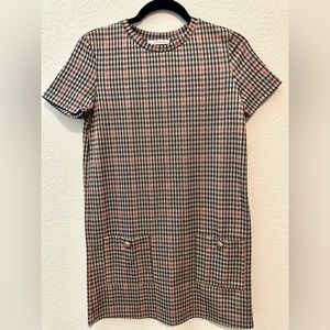 Zara 🤎 Cute Plaid Mini Dress 🤎
